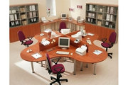 офисные столы с перегородками