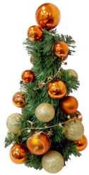 Новогодние украшения,  искусственные елки и сосны